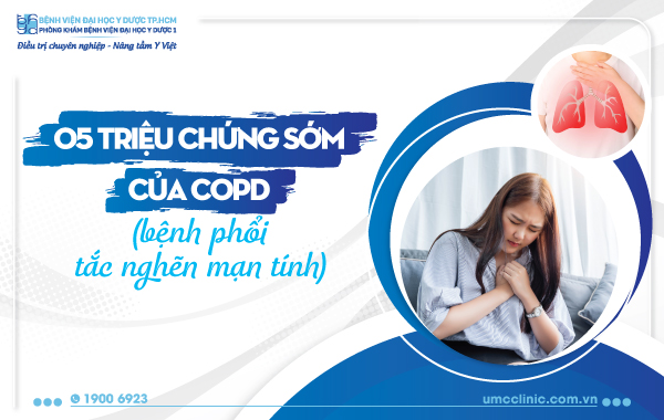 Dấu hiệu nhận biết sớm COPD