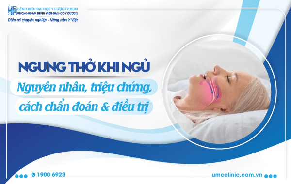 NGƯNG THỞ KHI NGỦ: NGUYÊN NHÂN, TRIỆU CHỨNG, CÁCH CHẨN ĐOÁN VÀ ĐIỀU TRỊ